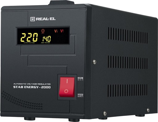 Стабілізатор напруги REAL-EL STAB ENERGY-2000