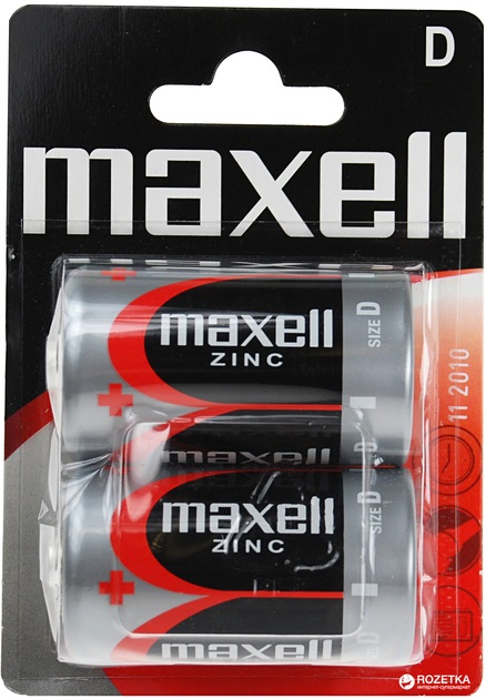 Батарейка D/RL20 MAXELL Zinc