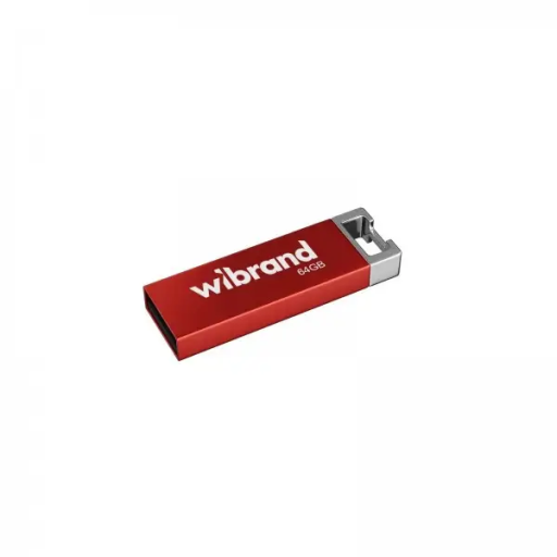 Флеш пам'ять Wibrand Chameleon Red 64GB USB2.0