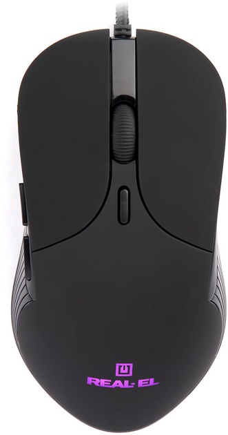 Мишка REAL-EL RM-295 Black