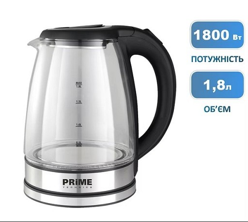 Чайник PRIME Technics PKG 1808 B