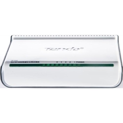 Комутатор мережевий TENDA S105 5x10/100TX