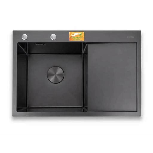 Кух.мийка VENTOLUX HMKS LW 7850 PVD BK 0,8