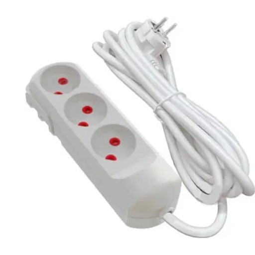 Мережевий подовжувач NEOMAX NX500305 3р/5м б/з