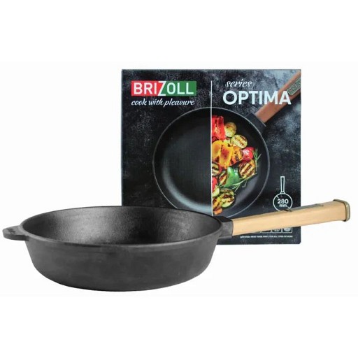 Сковорода BRIZOLL O2860-P (28см. б/кр.)